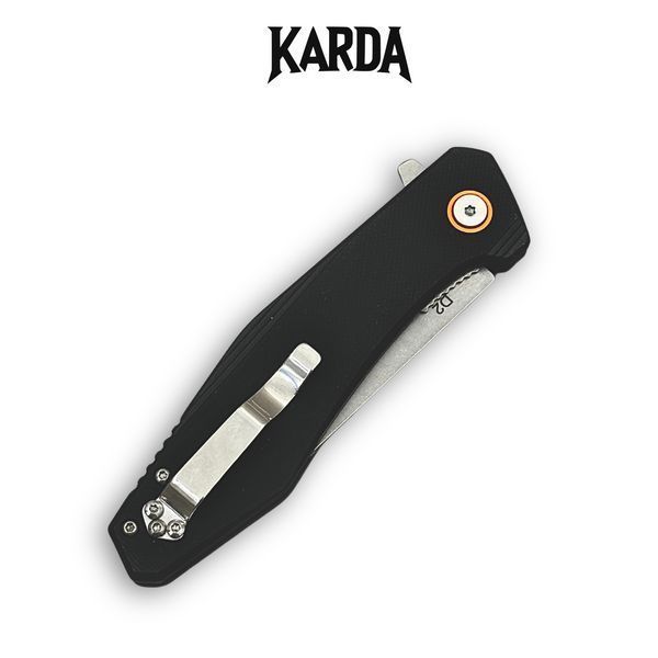 Ніж Складний Karda J130 Black 692 фото