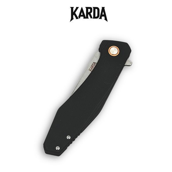 Ніж Складний Karda J130 Black 692 фото