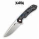 Ніж Складаний KARDA ATLAS J146 Carbon Blue J146B фото 2