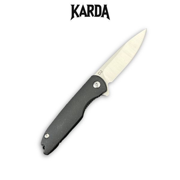 Ніж Складний Брелок Karda J160 Black 1371 фото