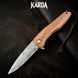Ніж Складаний Karda J245 Damascus J245 фото 1