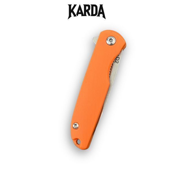 Ніж Складний Брелок Karda J160 Orange 1372 фото