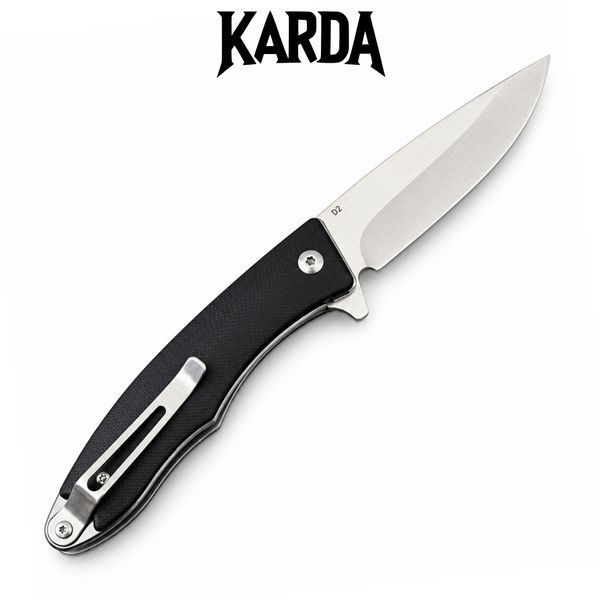 Ніж Складаний KARDA LISOVYK J018 Black J018B фото