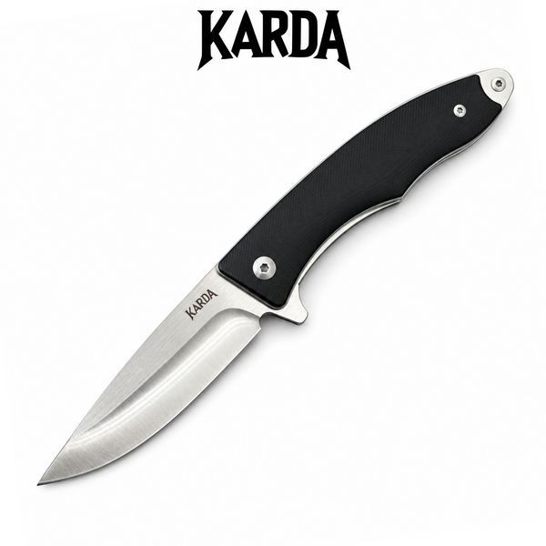Ніж Складаний KARDA LISOVYK J018 Black J018B фото