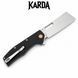 Ніж Складаний KARDA AXIOM J347 Black J347 фото 3