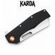 Ніж Складаний KARDA AXIOM J347 Black J347 фото 4