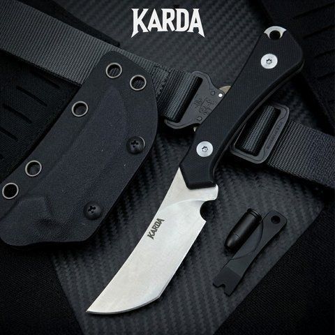 Ніж Фіксований Karda Z037 Black 1675 фото