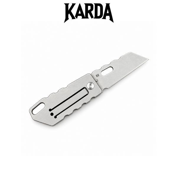 Ніж Складаний Брелок KARDA NEXUS J068 Titanium J068 фото