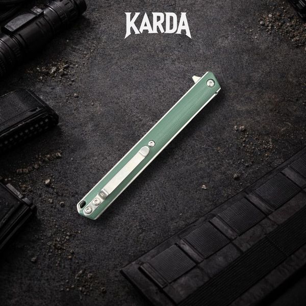 Ніж складний Karda J149 Green 1384 фото