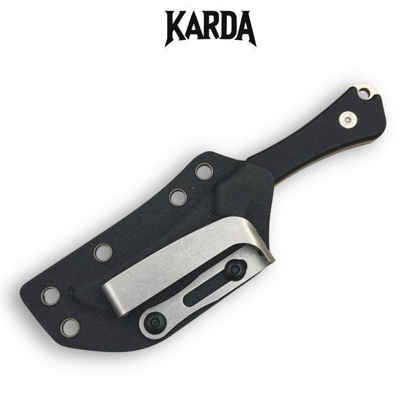 Ніж Фіксований Karda Z037 Black 1675 фото