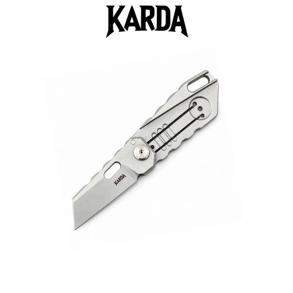 Ніж Складаний Брелок KARDA NEXUS J068 Titanium J068 фото
