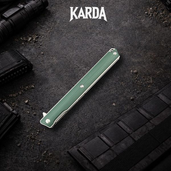 Ніж складний Karda J149 Green 1384 фото