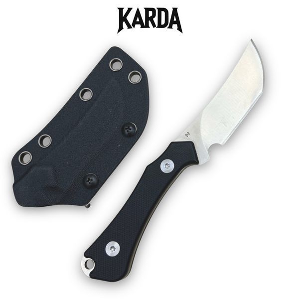 Ніж Фіксований Karda Z037 Black 1675 фото