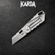 Ніж Складаний Брелок KARDA NEXUS J068 Titanium J068 фото 1