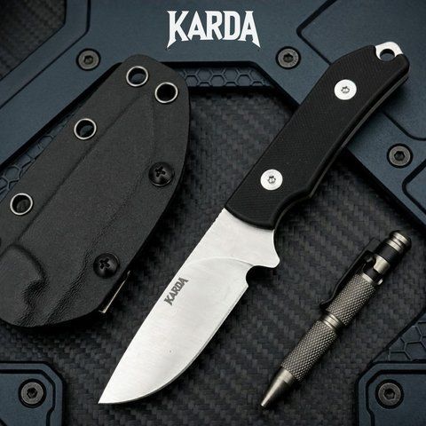 Ніж Фіксований Karda Z035 Black 1674 фото
