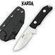 Ніж Фіксований Karda Z035 Black 1674 фото 2