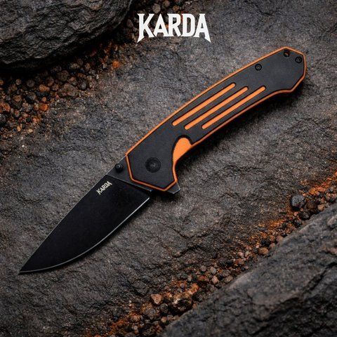 Ніж складаний Karda J333 Orange J333 фото