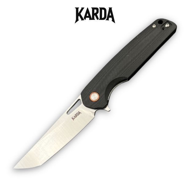 Ніж складний Karda J145 Black Tanto 1673 фото
