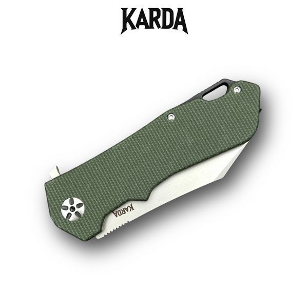 Ніж складаний Karda J323 Green J323G фото