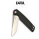 Ніж складний Karda J145 Black Tanto 1673 фото 4