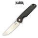Ніж складний Karda J145 Black Tanto 1673 фото 2