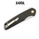 Ніж складний Karda J145 Black Tanto 1673 фото 6