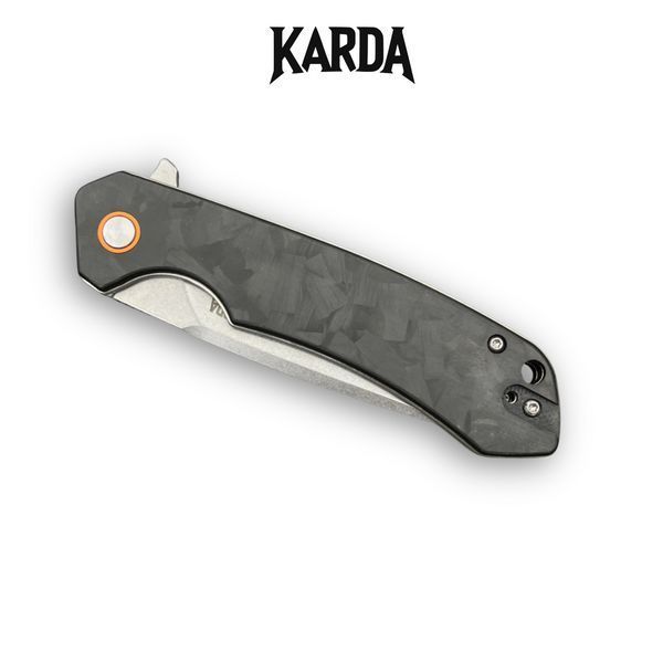 Ніж складний Karda J146 Carbon Black 1670 фото