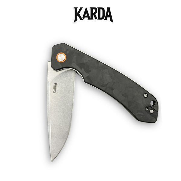 Ніж складний Karda J146 Carbon Black 1670 фото