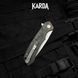 Ніж складний Karda J146 Carbon Black 1670 фото 4