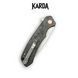 Ніж складний Karda J146 Carbon Black 1670 фото 10