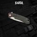 Ніж складний Karda J146 Carbon Red 1669 фото 4