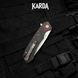 Ніж складний Karda J146 Carbon Red 1669 фото 3
