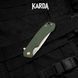 Ніж складний Karda J146 Linen Green 1667 фото 4