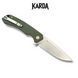 Ніж складний Karda J146 Linen Green 1667 фото 7