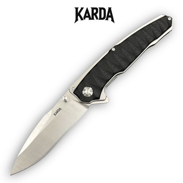 Ніж складний Karda J198 Shark black 1568 фото