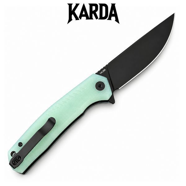 Ніж Складаний KARDA VELES J336 Jade Ghost J336J фото