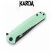 Ніж Складаний KARDA VELES J336 Jade Ghost J336J фото 4