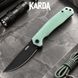 Ніж Складаний KARDA VELES J336 Jade Ghost J336J фото 1