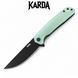 Ніж Складаний KARDA VELES J336 Jade Ghost J336J фото 2