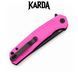Ніж Складаний KARDA VELES J336 Pink J336P фото 5