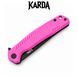 Ніж Складаний KARDA VELES J336 Pink J336P фото 4