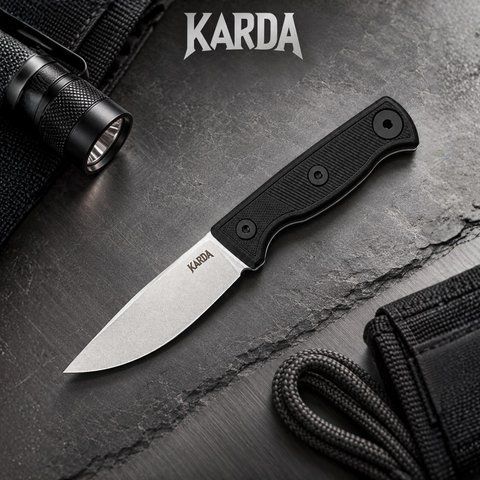 Ніж фіксований KARDA GRIM Z067 White Blade Z067W фото
