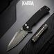 Ніж Складаний Karda J313 Black Damascus J313B фото 1