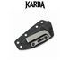 Ніж фіксований KARDA GRIM Z067 White Blade Z067W фото 6