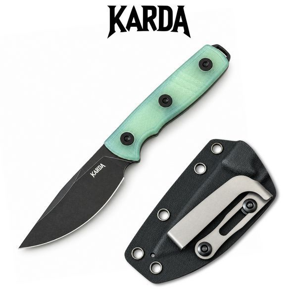 Ніж фіксований KARDA RAVEN Z069 Jade Ghost Z069J фото