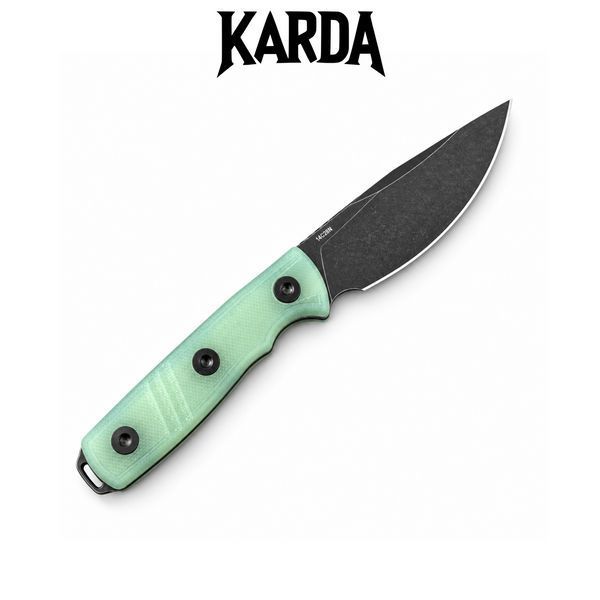 Ніж фіксований KARDA RAVEN Z069 Jade Ghost Z069J фото