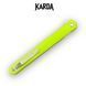 Ніж Складаний KARDA SPARK J097 lime green handle drop blade 1546 фото 5