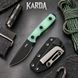 Ніж фіксований KARDA RAVEN Z069 Jade Ghost Z069J фото 1
