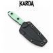 Ніж фіксований KARDA RAVEN Z069 Jade Ghost Z069J фото 4