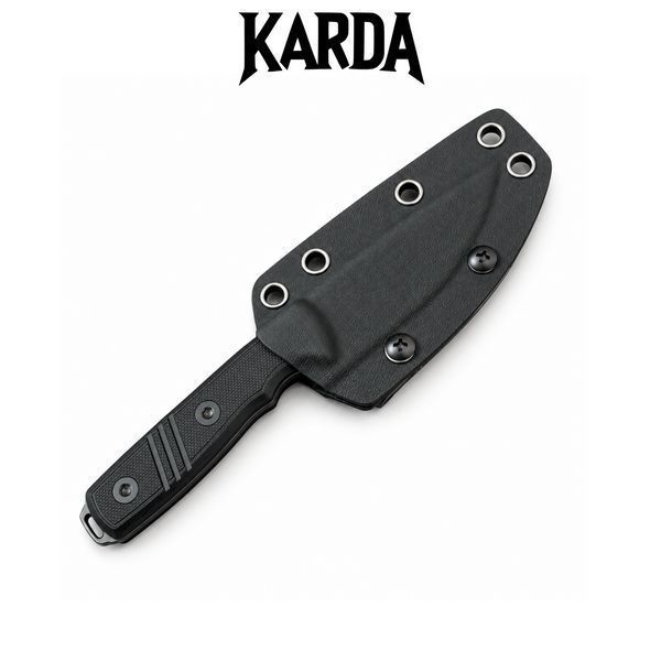Ніж фіксований KARDA RAVEN Z069 Black Z069B фото
